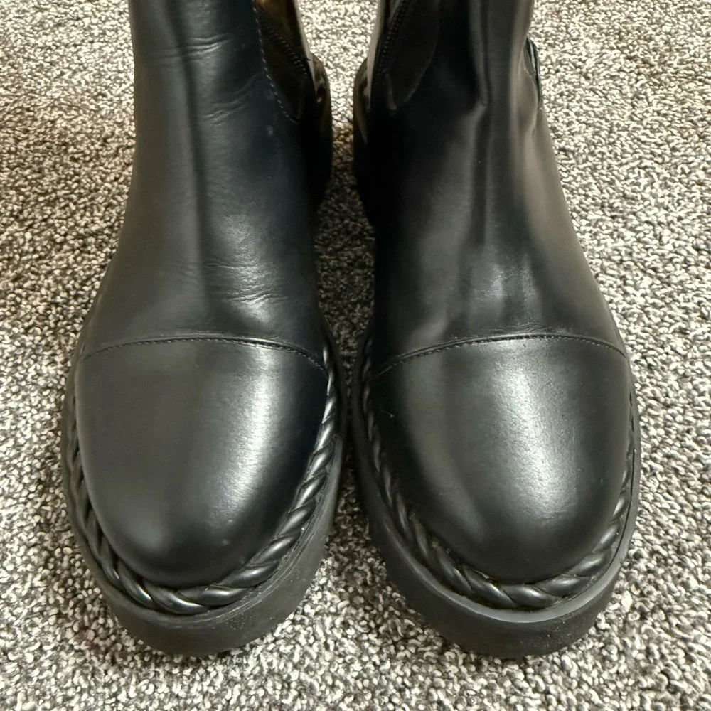 Vince Camuto Melleya Faux Leather Over the Knee Boot size 6.5